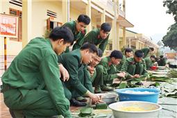 Đón Tết cùng chiến sĩ Bộ Tham mưu